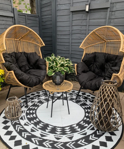 Rattan egg chair garden - egg,