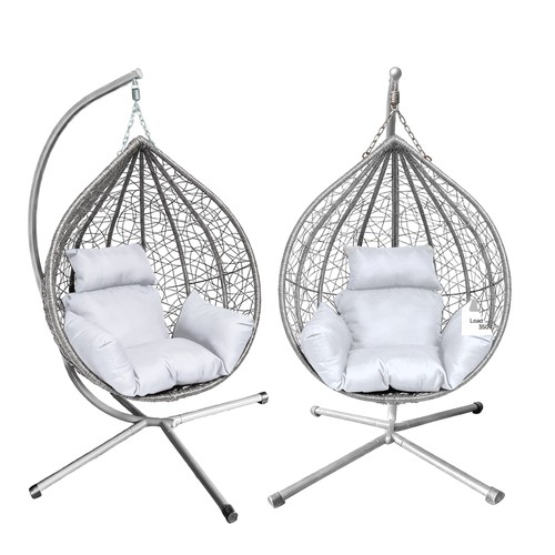 Garden hanging egg - chair, with