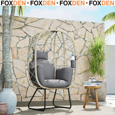 Rattan Egg Chair with Cushion