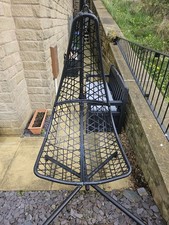 Rattan Egg chair- Black 