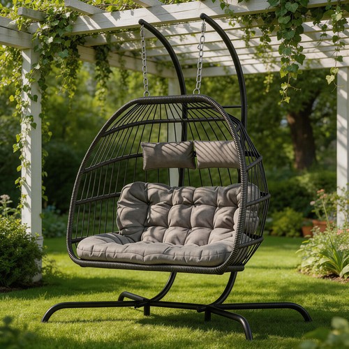 Hanging swing egg chair - egg,