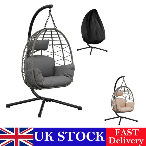 Rattan hanging garden egg - hanging,