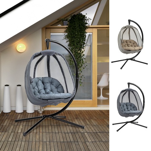 Hanging egg chair - egg, folded