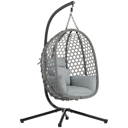 Outsunny hanging egg chair - egg,