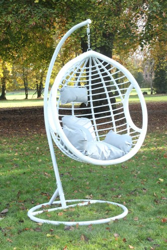 Swing hanging egg chair white - egg,
