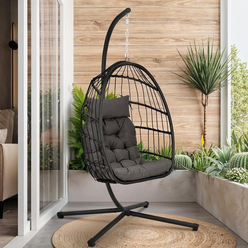 Hanging egg chair - chair, swing